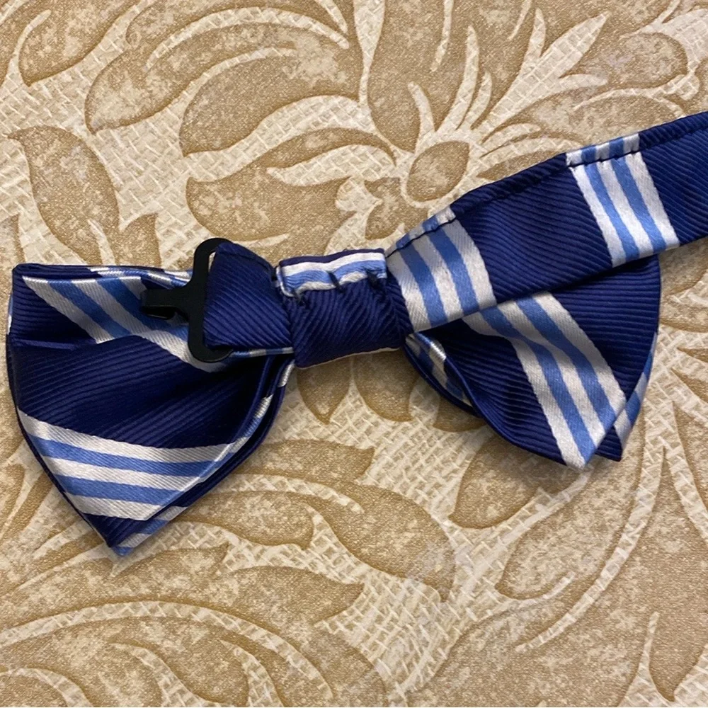 ⚓️ J.Crewcuts Blue Stripe Kids BowTie